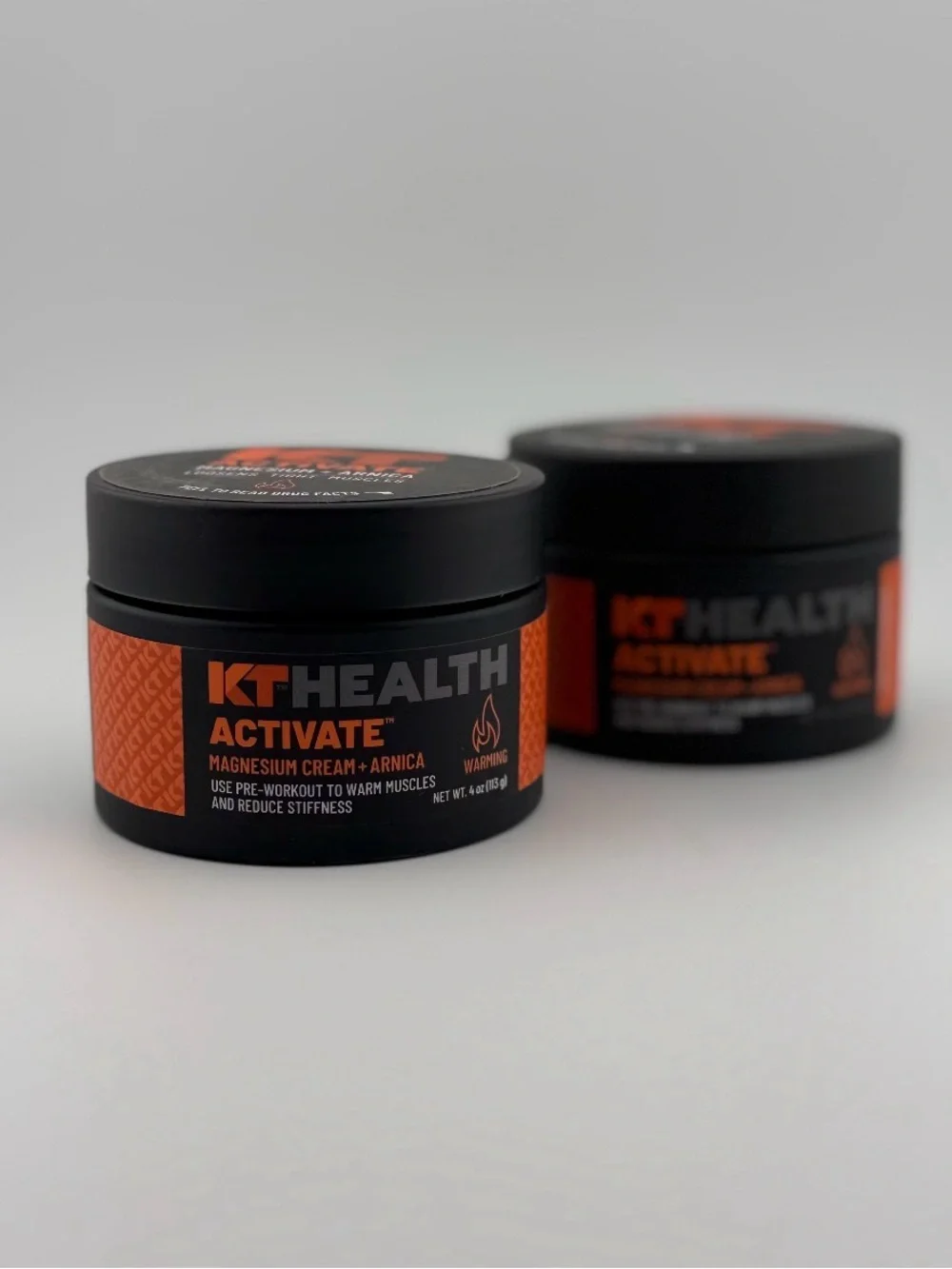 KT Activate Magnesium + Arnica Cream — set of 2. New. Unopened